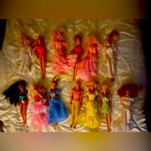 Mattel 1970/80 Old Barbie and Ken Vintage Lot